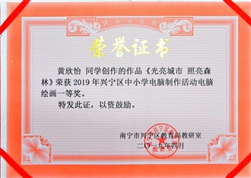 2019兴宁区中小学电脑制作活动电脑绘画一等奖